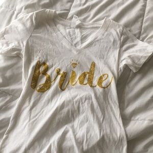 Bride shirt